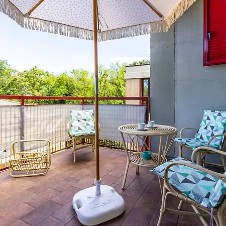 Apartmán Parking & Terrace - Large 90 Mq - Self Check-in & Remote Access *